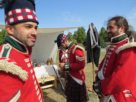 XII Festa Reviu els Setges Napole&ograve;nics de Girona. El campament napole&ograve;nic al Parc de les Ribes del Ter