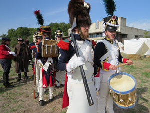 XII Festa Reviu els Setges Napole&ograve;nics de Girona. El campament napole&ograve;nic al Parc de les Ribes del Ter