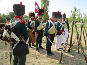 XII Festa Reviu els Setges Napole&ograve;nics de Girona. El campament napole&ograve;nic al Parc de les Ribes del Ter