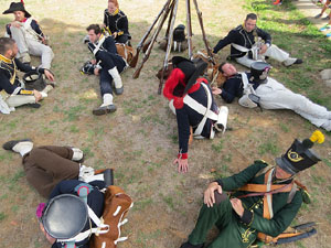 XII Festa Reviu els Setges Napole&ograve;nics de Girona. Recreaci&oacute; d'una batalla napole&ograve;nica al Parc de les Ribes del Ter