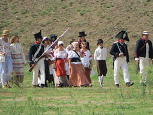 XII Festa Reviu els Setges Napole&ograve;nics de Girona. Recreaci&oacute; d'una batalla napole&ograve;nica al Parc de les Ribes del Ter