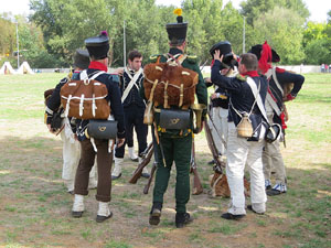 XII Festa Reviu els Setges Napole&ograve;nics de Girona. Recreaci&oacute; d'una batalla napole&ograve;nica al Parc de les Ribes del Ter
