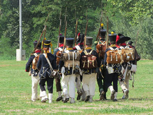 XII Festa Reviu els Setges Napole&ograve;nics de Girona. Recreaci&oacute; d'una batalla napole&ograve;nica al Parc de les Ribes del Ter