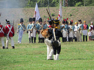 XII Festa Reviu els Setges Napole&ograve;nics de Girona. Recreaci&oacute; d'una batalla napole&ograve;nica al Parc de les Ribes del Ter
