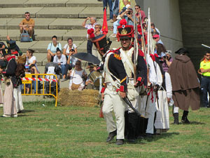 XII Festa Reviu els Setges Napole&ograve;nics de Girona. Recreaci&oacute; d'una batalla napole&ograve;nica al Parc de les Ribes del Ter