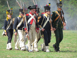 XII Festa Reviu els Setges Napole&ograve;nics de Girona. Recreaci&oacute; d'una batalla napole&ograve;nica al Parc de les Ribes del Ter