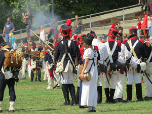 XII Festa Reviu els Setges Napole&ograve;nics de Girona. Recreaci&oacute; d'una batalla napole&ograve;nica al Parc de les Ribes del Ter