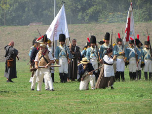 XII Festa Reviu els Setges Napole&ograve;nics de Girona. Recreaci&oacute; d'una batalla napole&ograve;nica al Parc de les Ribes del Ter
