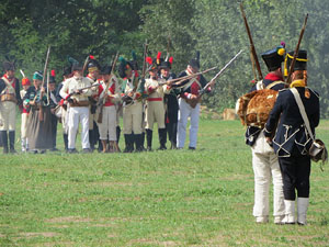 XII Festa Reviu els Setges Napole&ograve;nics de Girona. Recreaci&oacute; d'una batalla napole&ograve;nica al Parc de les Ribes del Ter