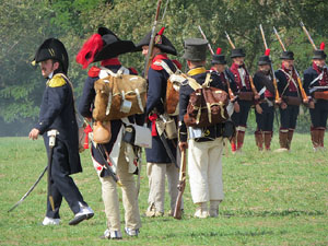 XII Festa Reviu els Setges Napole&ograve;nics de Girona. Recreaci&oacute; d'una batalla napole&ograve;nica al Parc de les Ribes del Ter