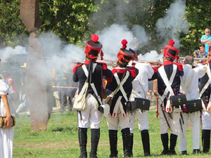 XII Festa Reviu els Setges Napole&ograve;nics de Girona. Recreaci&oacute; d'una batalla napole&ograve;nica al Parc de les Ribes del Ter