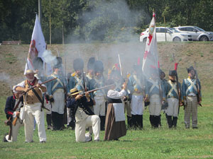 XII Festa Reviu els Setges Napole&ograve;nics de Girona. Recreaci&oacute; d'una batalla napole&ograve;nica al Parc de les Ribes del Ter