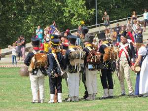 XII Festa Reviu els Setges Napole&ograve;nics de Girona. Recreaci&oacute; d'una batalla napole&ograve;nica al Parc de les Ribes del Ter