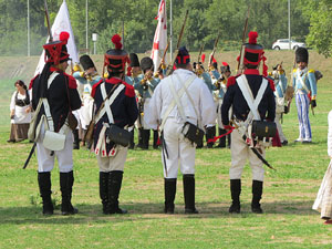 XII Festa Reviu els Setges Napole&ograve;nics de Girona. Recreaci&oacute; d'una batalla napole&ograve;nica al Parc de les Ribes del Ter