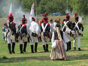 XII Festa Reviu els Setges Napole&ograve;nics de Girona. Recreaci&oacute; d'una batalla napole&ograve;nica al Parc de les Ribes del Ter