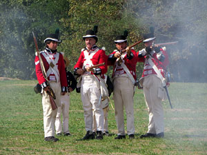 XII Festa Reviu els Setges Napole&ograve;nics de Girona. Recreaci&oacute; d'una batalla napole&ograve;nica al Parc de les Ribes del Ter