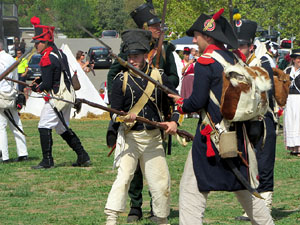 XII Festa Reviu els Setges Napole&ograve;nics de Girona. Recreaci&oacute; d'una batalla napole&ograve;nica al Parc de les Ribes del Ter