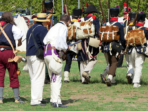 XII Festa Reviu els Setges Napole&ograve;nics de Girona. Recreaci&oacute; d'una batalla napole&ograve;nica al Parc de les Ribes del Ter