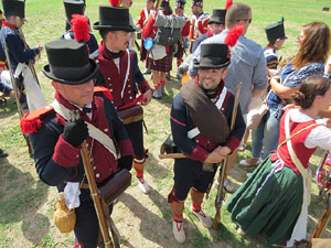 XII Festa Reviu els Setges Napole&ograve;nics de Girona. Cloenda de la recreaci&oacute; al Parc de les Ribes del Ter