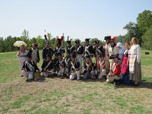 XII Festa Reviu els Setges Napole&ograve;nics de Girona. Cloenda de la recreaci&oacute; al Parc de les Ribes del Ter