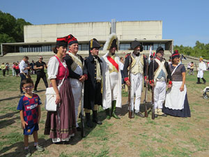 XII Festa Reviu els Setges Napole&ograve;nics de Girona. Cloenda de la recreaci&oacute; al Parc de les Ribes del Ter