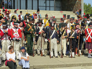 XII Festa Reviu els Setges Napole&ograve;nics de Girona. Cloenda de la recreaci&oacute; al Parc de les Ribes del Ter