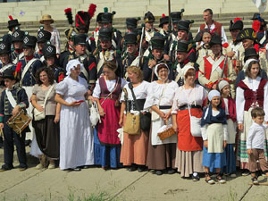 XII Festa Reviu els Setges Napole&ograve;nics de Girona. Cloenda de la recreaci&oacute; al Parc de les Ribes del Ter