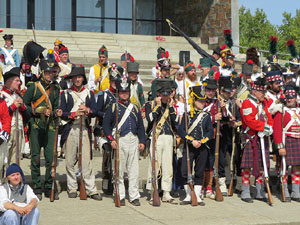 XII Festa Reviu els Setges Napole&ograve;nics de Girona. Cloenda de la recreaci&oacute; al Parc de les Ribes del Ter