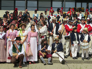 XII Festa Reviu els Setges Napole&ograve;nics de Girona. Cloenda de la recreaci&oacute; al Parc de les Ribes del Ter