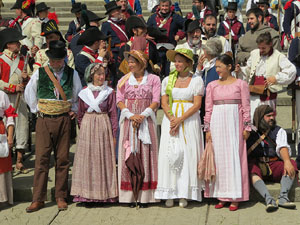 XII Festa Reviu els Setges Napole&ograve;nics de Girona. Cloenda de la recreaci&oacute; al Parc de les Ribes del Ter