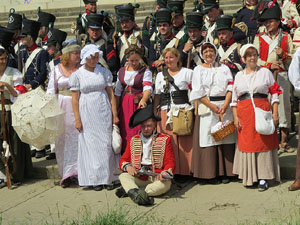 XII Festa Reviu els Setges Napole&ograve;nics de Girona. Cloenda de la recreaci&oacute; al Parc de les Ribes del Ter