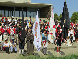 XII Festa Reviu els Setges Napole&ograve;nics de Girona. Cloenda de la recreaci&oacute; al Parc de les Ribes del Ter