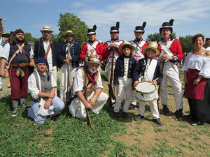 XII Festa Reviu els Setges Napole&ograve;nics de Girona. Cloenda de la recreaci&oacute; al Parc de les Ribes del Ter