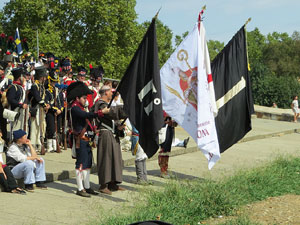 XII Festa Reviu els Setges Napole&ograve;nics de Girona. Cloenda de la recreaci&oacute; al Parc de les Ribes del Ter