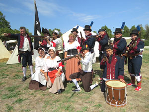 XII Festa Reviu els Setges Napole&ograve;nics de Girona. Cloenda de la recreaci&oacute; al Parc de les Ribes del Ter