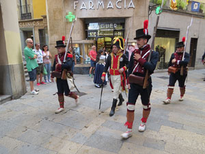 XII Festa Reviu els Setges Napole&ograve;nics de Girona. Desfilada pels carrers de Girona