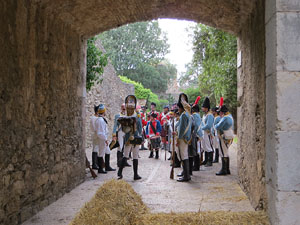 XII Festa Reviu els Setges Napole&ograve;nics de Girona. Combat al portal de Sant Crist&ograve;fol