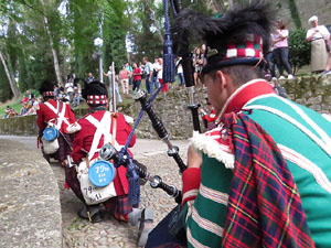 XII Festa Reviu els Setges Napole&ograve;nics de Girona. Combat al portal de Sant Crist&ograve;fol