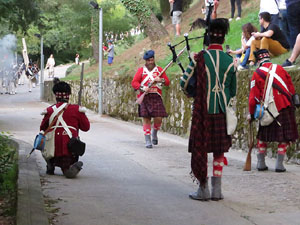 XII Festa Reviu els Setges Napole&ograve;nics de Girona. Combat al portal de Sant Crist&ograve;fol