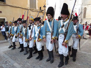 XII Festa Reviu els Setges Napole&ograve;nics de Girona. Combats a la pla&ccedil;a dels Lledoners