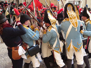 XII Festa Reviu els Setges Napole&ograve;nics de Girona. Combats a la pla&ccedil;a dels Ap&ograve;stols