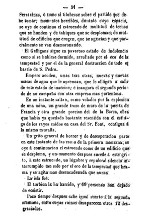Inundaciones de Gerona. Juli&aacute;n de Ch&iacute;a. 1861