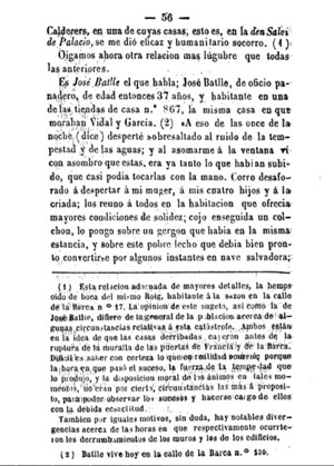 Inundaciones de Gerona. Juli&aacute;n de Ch&iacute;a. 1861