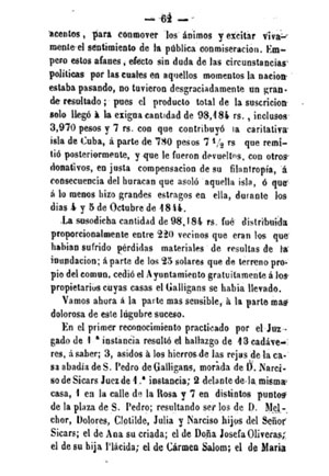 Inundaciones de Gerona. Juli&aacute;n de Ch&iacute;a. 1861