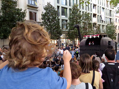 Festival Acocollona't 2019. Passejada i titelles de la Mula Baba