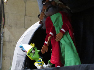 Festival Acocollona't 2019. Passejada i titelles de la Mula Baba