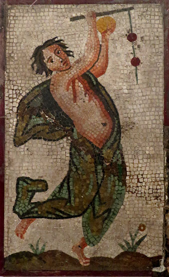 Fragment de mosaic rom&agrave; procedent d'It&agrave;lica (Santiponce, Sevilla)