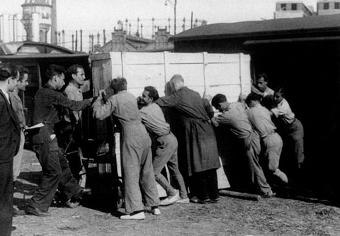 Retorn de les col&middot;leccions a Barcelona. 1939