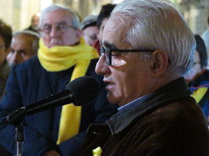 Concentraci&oacute; a la pla&ccedil;a del Vi per la independ&egrave;ncia i la llibertat dels presos pol&iacute;tics