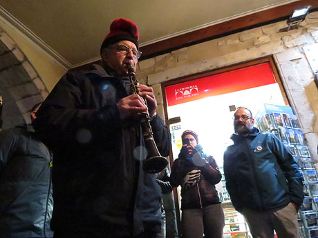 Concentraci&oacute; per la llibertat dels presos pol&iacute;tics a la pla&ccedil;a del Vi